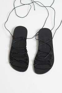 SAMPLE — Cara Sandals Black— Size 40