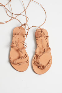 SAMPLE — Erini Sandals Natural— Size 36