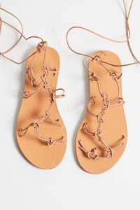 SAMPLE — Erini Sandals Natural— Size 37