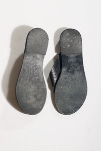 SAMPLE — Mila Flip Flops Croc Leather- Size 40