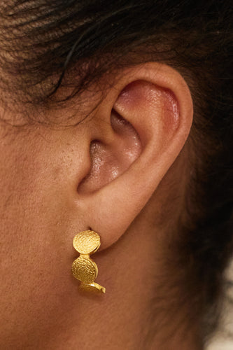 Cora Half Hoops - gold
