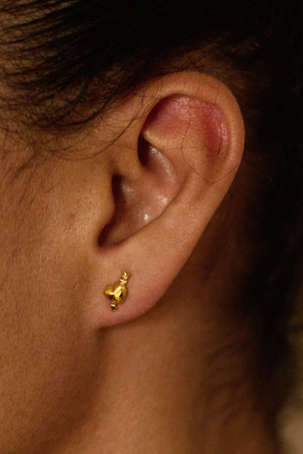 Heartbreaker Studs —gold