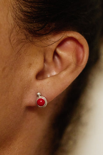 Jupiter Studs —silver
