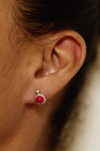 Jupiter Studs —silver