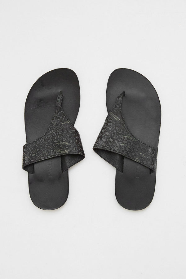 SAMPLE — Bamba flip flops green— Size 40
