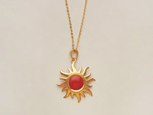 ILIOS necklace red