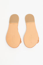 SAMPLE — Winona slide - orange glitter — Size 40