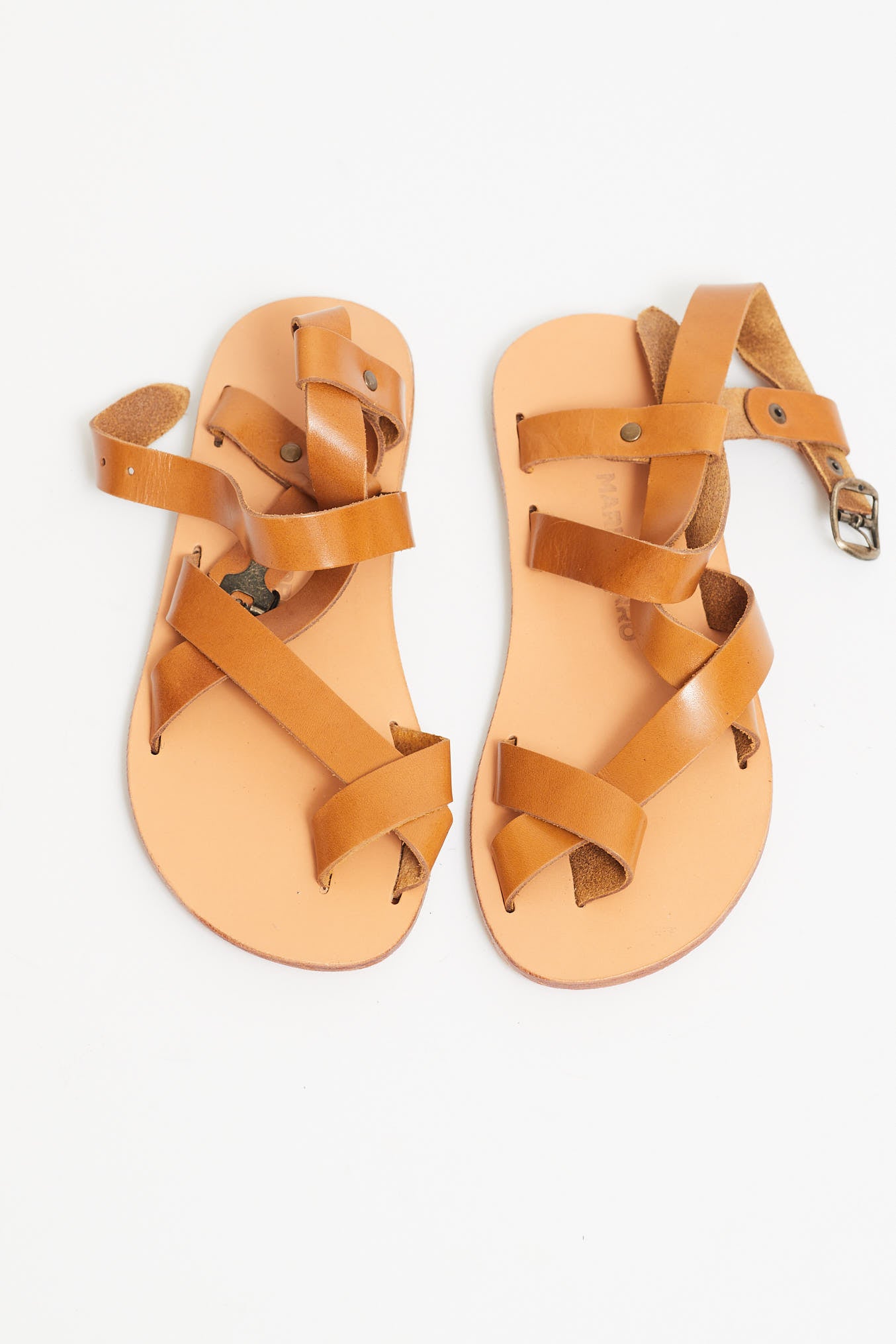 SAMPLE — Lera Sandals- caramel — Size 38