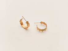 Starry hoops — gold