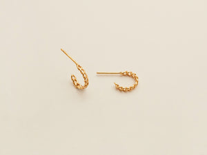Chain hoops - gold