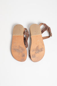 SAMPLE — Lera Sandals nombouk brown — Size 40