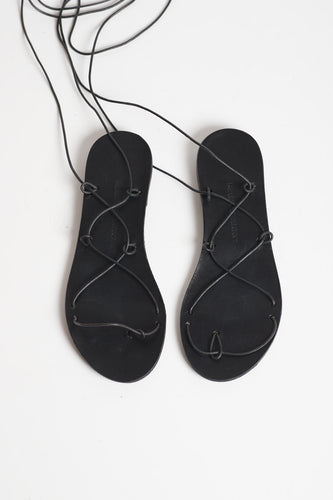 SAMPLE — SIA sandals all black— Size 40