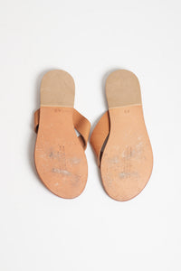 SAMPLE — Mila Flip Flops Caramel— Size 40