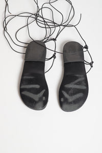 SAMPLE — ALEXI sandals all black— Size 38