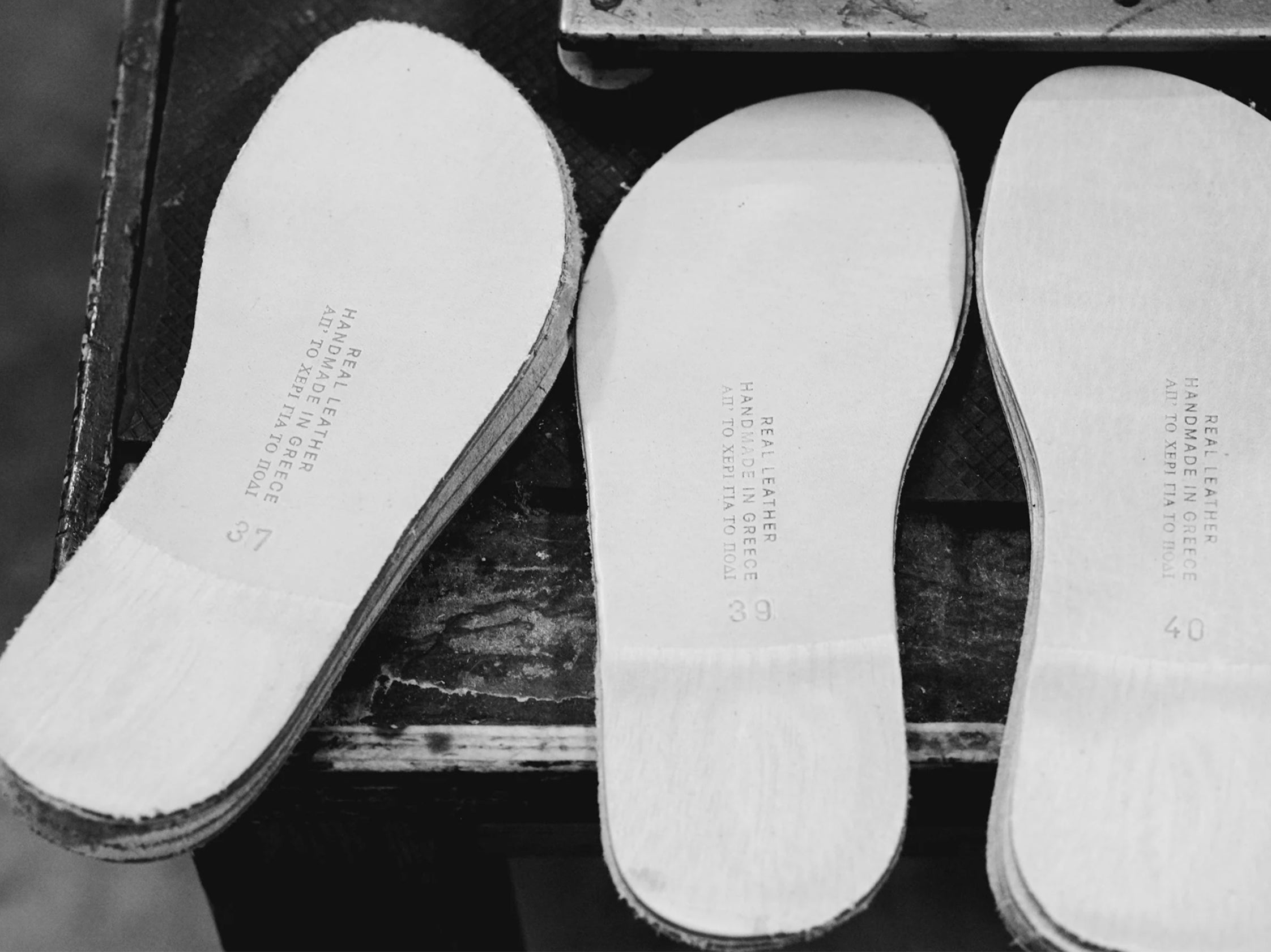 HANDMADE LEATHER INSOLES