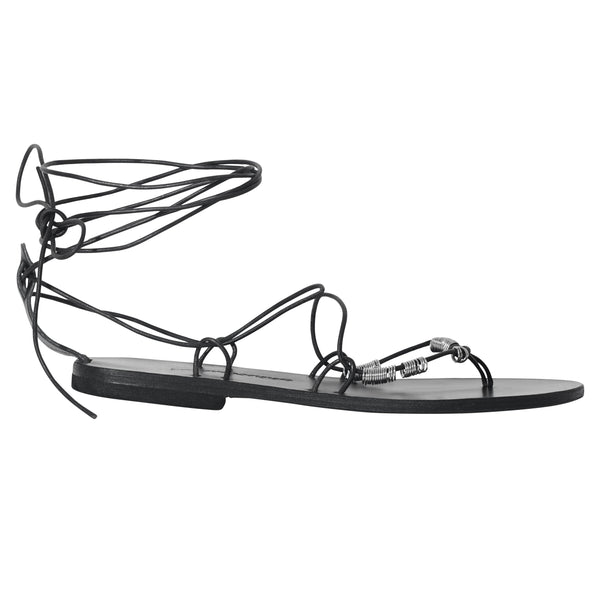 ARHEA Sandals— black customised