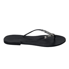 ARI Flip Flop - Black Leather