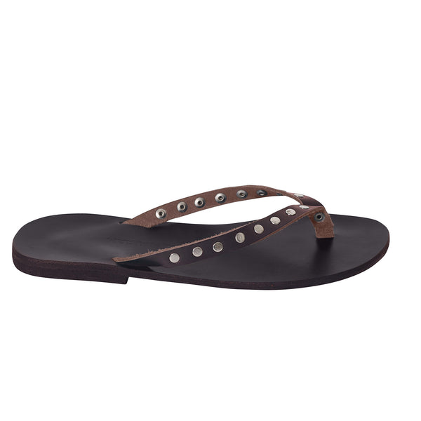 HYDRA flip flop — Dark brown