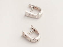 Hellenic hoops — silver