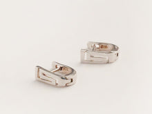 Hellenic hoops — silver