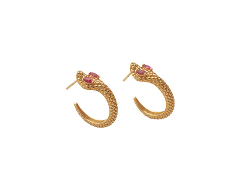 PATRA snake — earrings