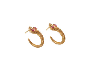 PATRA snake earrings