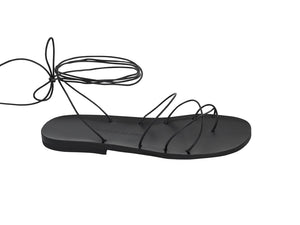 PETRA sandal — black leather