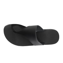 RAYA Flip-flop - Black Leather