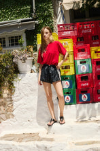 RAYA Flip-flop - Black Leather