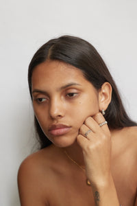 HYDRA earrings — silver