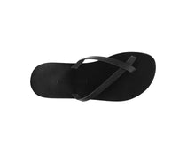 VAI flip flop — black leather