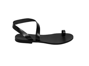 LEDA sandals — black leather