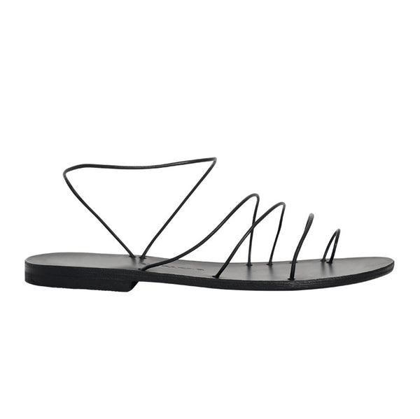 ATUM sandal — black leather