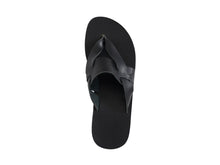 CORA sandal — black leather