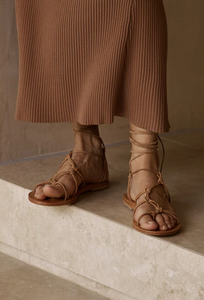 ERINI sandal — natural leather
